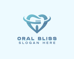 Oral - Dental Toothbrush Dentist logo design