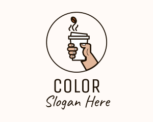 Hot Espresso Cup Logo