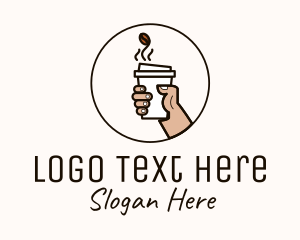Drink - Hot Espresso Cup logo design
