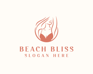 Lingerie Bikini Fashion logo design