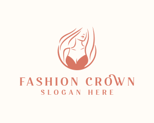 Lingerie Bikini Fashion logo design