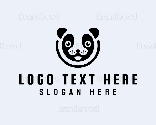 Toy Panda Face Logo