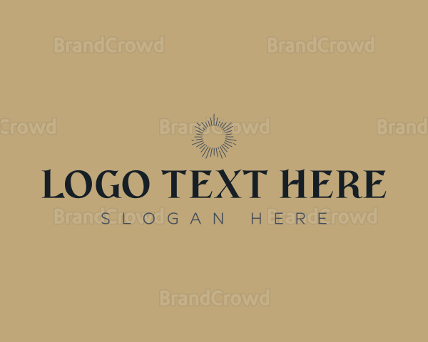 Elegant Sun Wordmark Logo | BrandCrowd Logo Maker