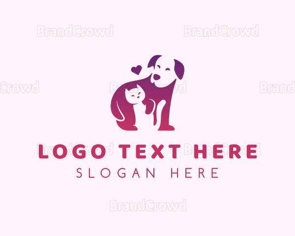 Dog Cat Pet Logo