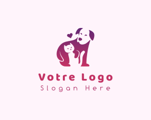 Dog Cat Pet Logo