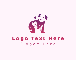 Dog Cat Pet Logo