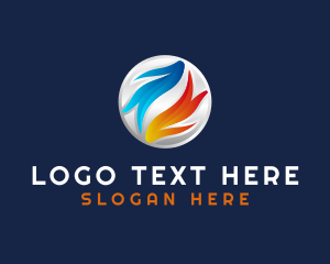 Propeller - Thermal Air Exhaust logo design