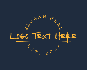 Hipster - Hipster Graffiti Business logo design