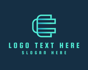 Letter C - Digital Cryptocurrency App logo design