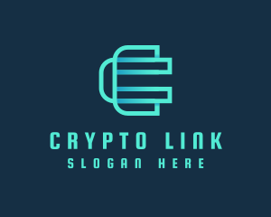 Digital Cryptocurrency App  logo design