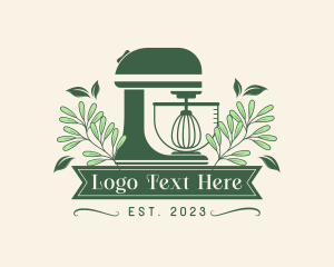 Kitchen - Leaf Pastry Baking logo design