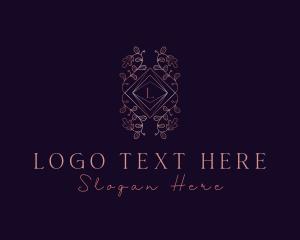 Ecology - Elegant Leaves Ornament logo design