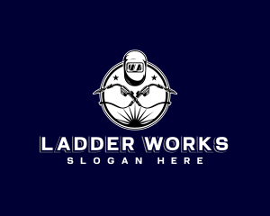 Metalwork Welder Worker logo design