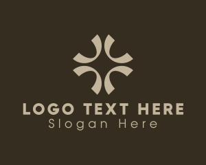 Elegant Religious Cross Logo