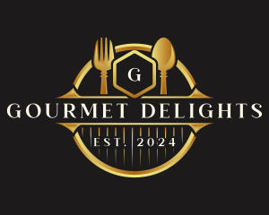 Luxury Restaurant Dining logo design