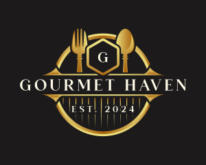 Luxury Restaurant Dining logo design