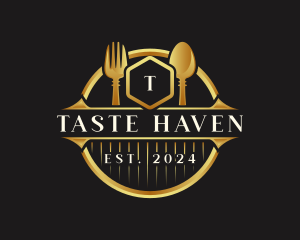 Luxury Restaurant Dining logo design