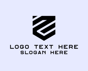 Auto - Startup Geometric Shield logo design