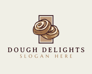 Dough - Sweet Cinnamon Dessert logo design