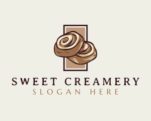 Sweet Cinnamon Dessert logo design