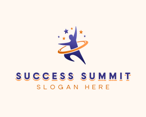 Human Leadership Success logo design