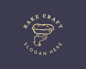 Baker Pie Hand logo design