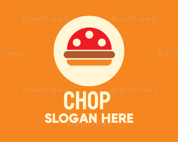 Mushroom Burger Restaurant Logo