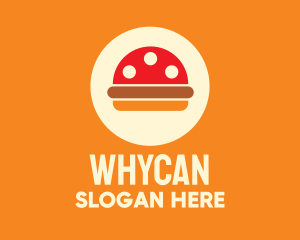 Burger - Mushroom Burger Restaurant logo design