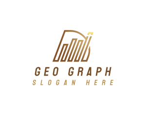 Graph Statistic Chart  logo design