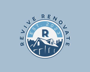 Home Roofer Renovation logo design