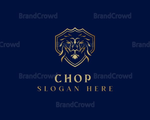 Luxury Royalty Lion Logo