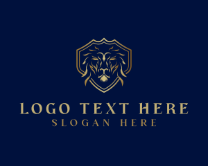 Kingdom - Luxury Royalty Lion logo design