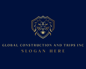 Deluxe - Luxury Royalty Lion logo design