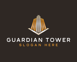 Building Realtor Tower logo design