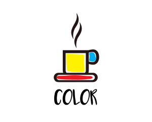 Colorful Coffee Mug logo design