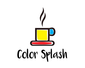 Colorful Coffee Mug logo design