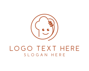 Cooking - Loaf Bread Wheat logo design