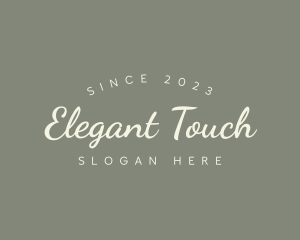 Classy - Elegant Classy Wedding logo design