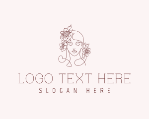 Sunflower - Sunflower Feminine Beauty logo design