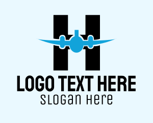 Traveller - Aviation Letter H logo design