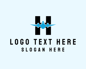 Travel - Aviation Letter H logo design