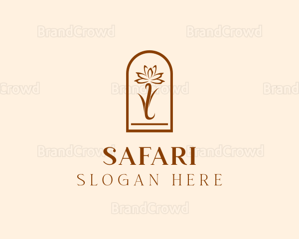 Botanical Flower Plant Logo