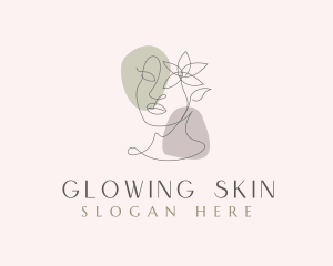 Beauty Cosmetic Face Skincare logo design