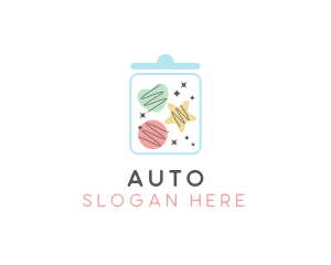 Dessert - Sugar Cookies Jar logo design