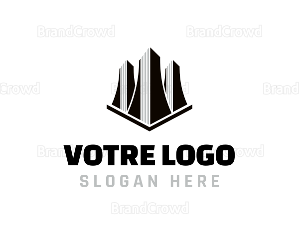 Commercial Building Infrastructure Logo