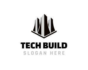 Infrastructure - Commercial Building Infrastructure logo design