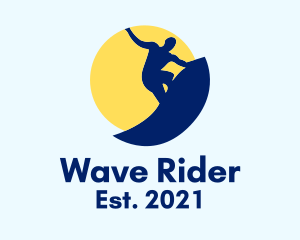 Surfer Beach Resort  logo design