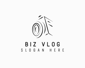 Camera Video Vlog logo design