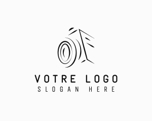 Social Influencer - Camera Video Vlog logo design
