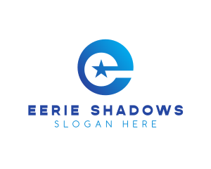 Generic Simple Star Letter E logo design